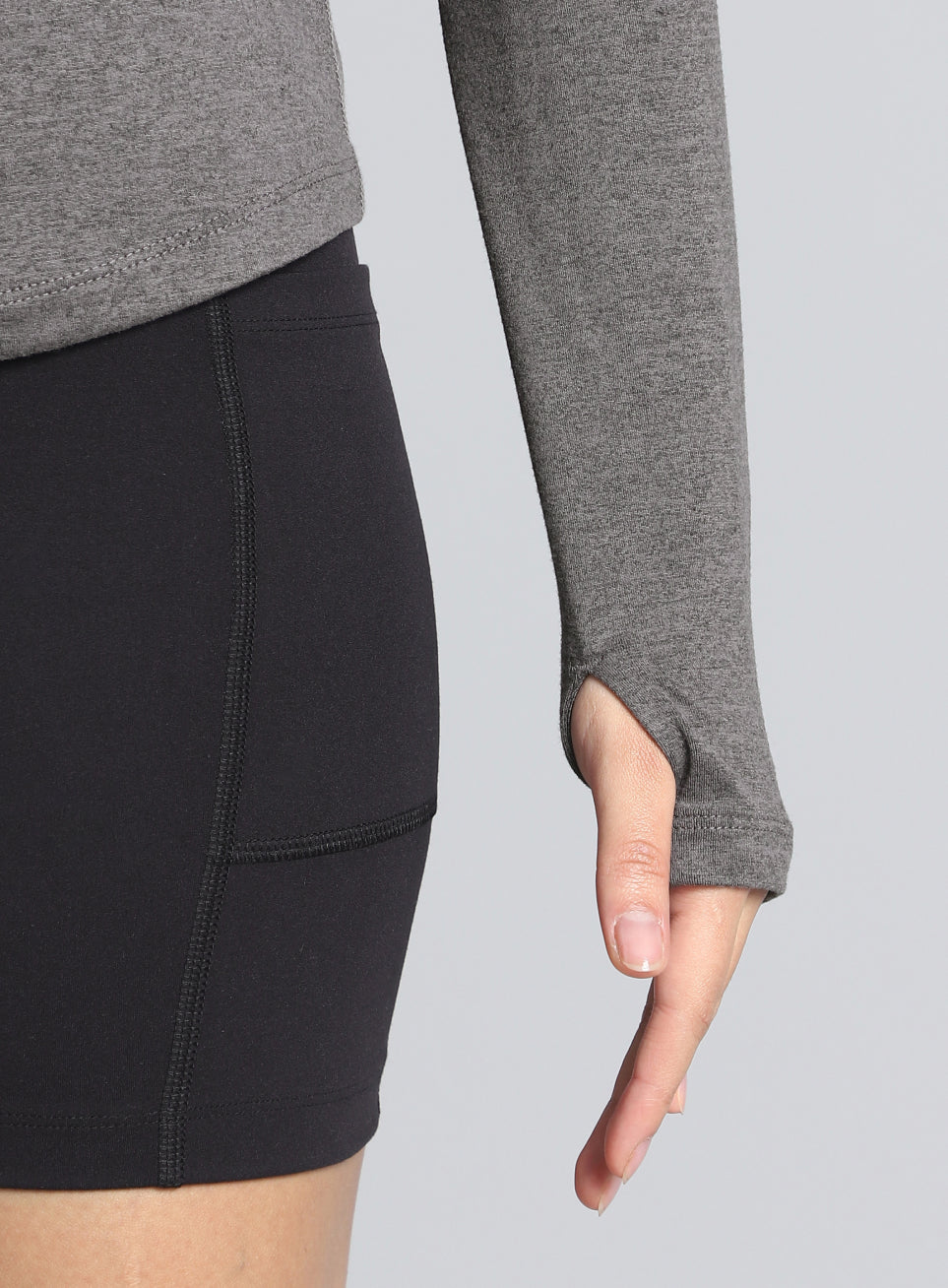 Women's Black Half Zip All Weather Performance Jacket