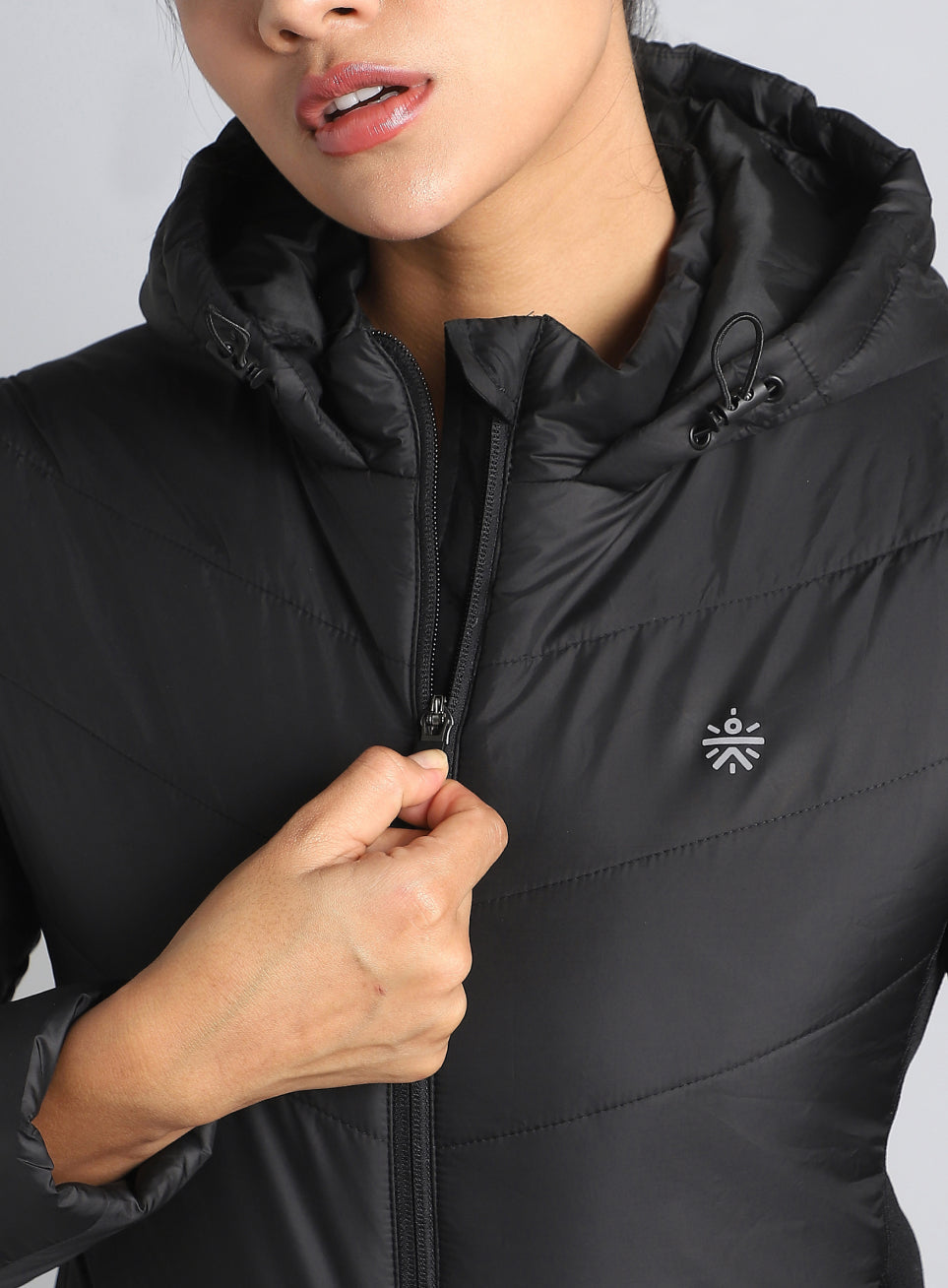 Women's Black Puffer Jacket
