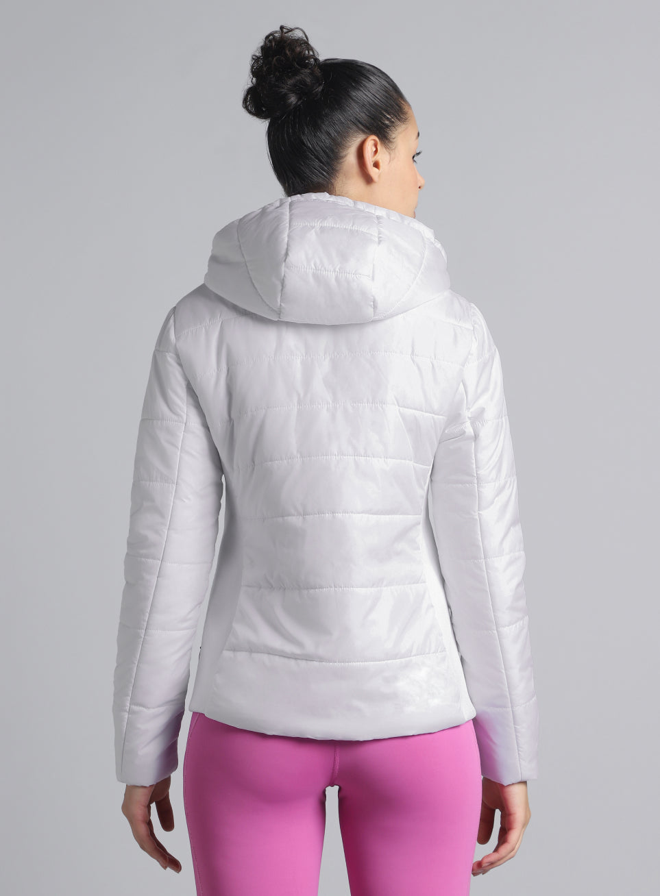 Women's White Puffer Jacket