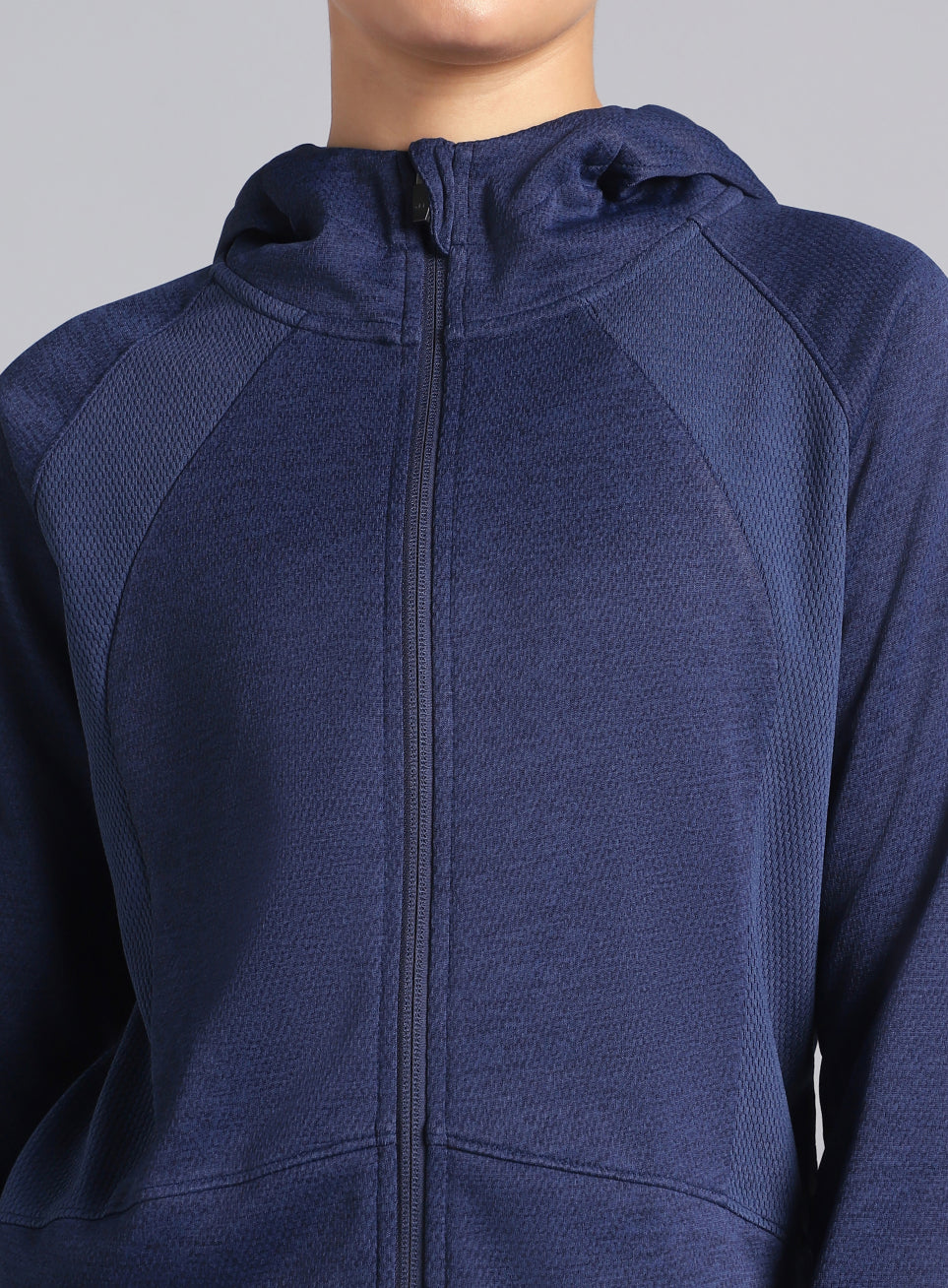 Women's Blue Work it Out Training Cropped Jacket