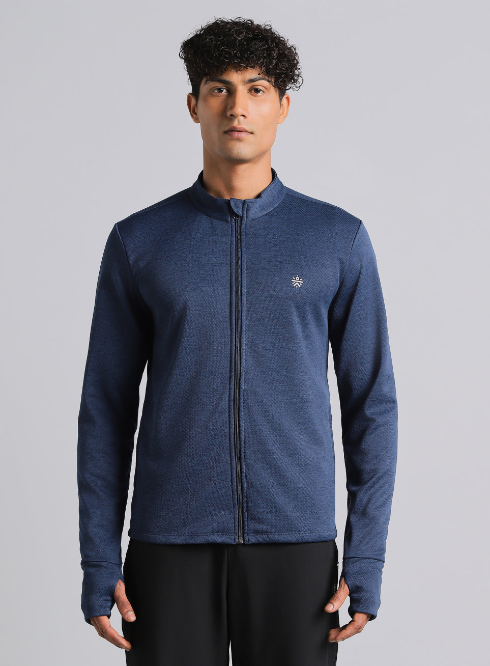 Men's Navy Run Elevate All Weather Jacket