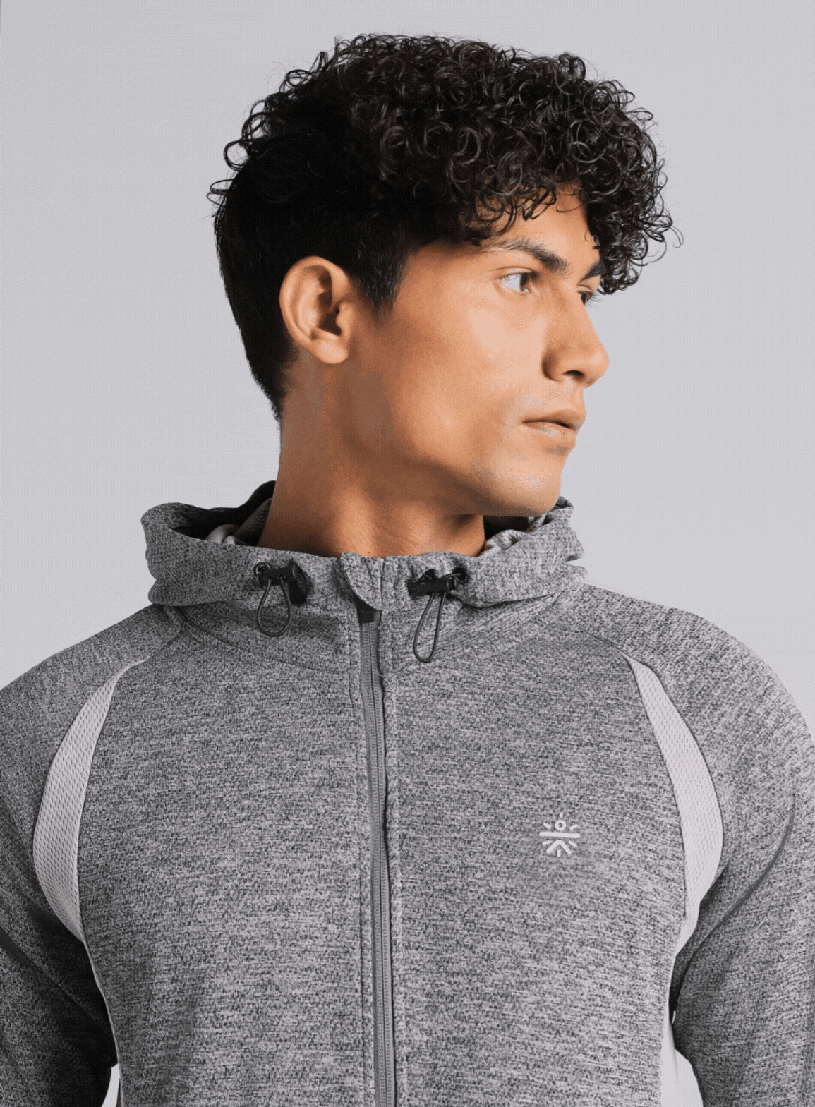 Men's Dark Grey HIIT Training Jacket