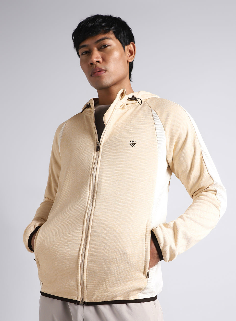 Men's Off-White HIIT Training Jacket