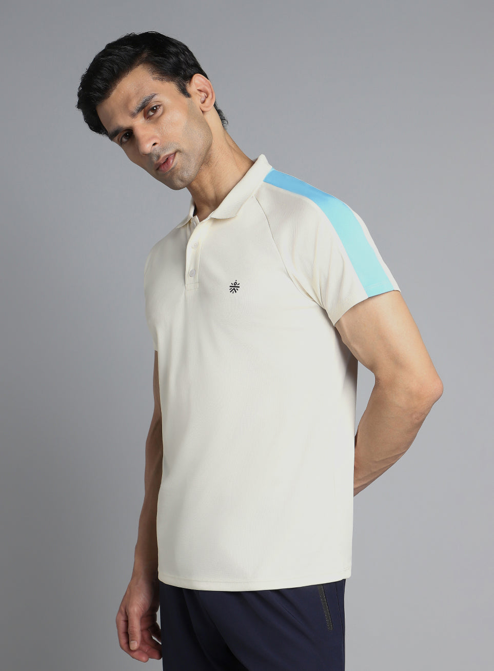 Men's Off White Performance Essential Polo T-shirt