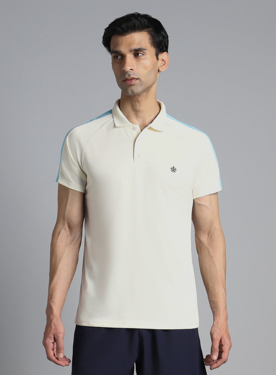 Men's Off White Performance Essential Polo T-shirt