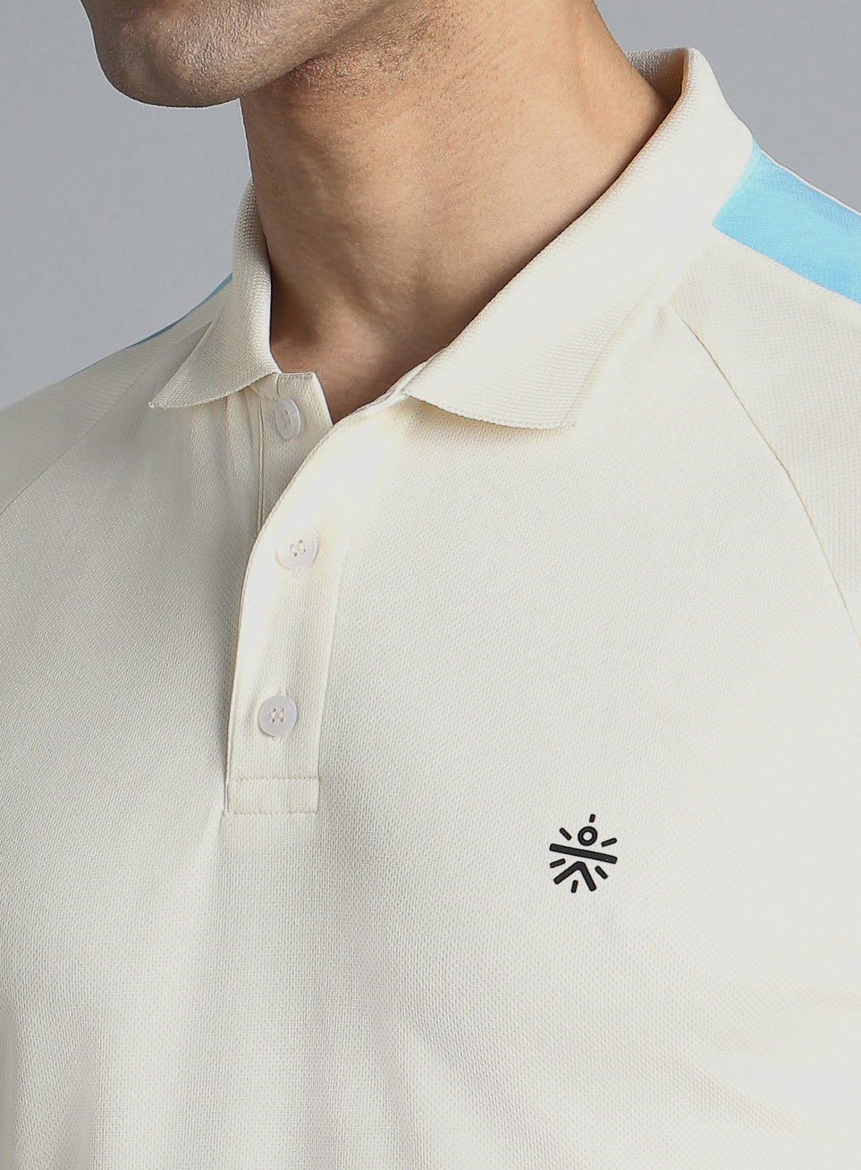 Men's Off White Performance Essential Polo T-shirt