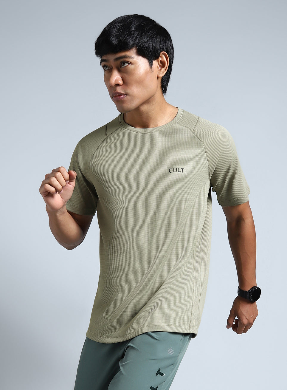 Men's Green All Format Training T-shirt