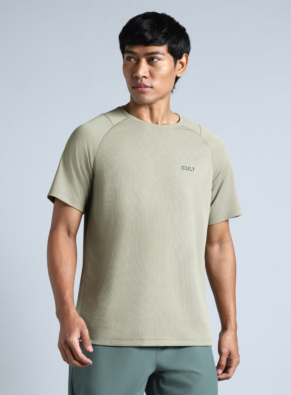 Men's Green All Format Training T-shirt