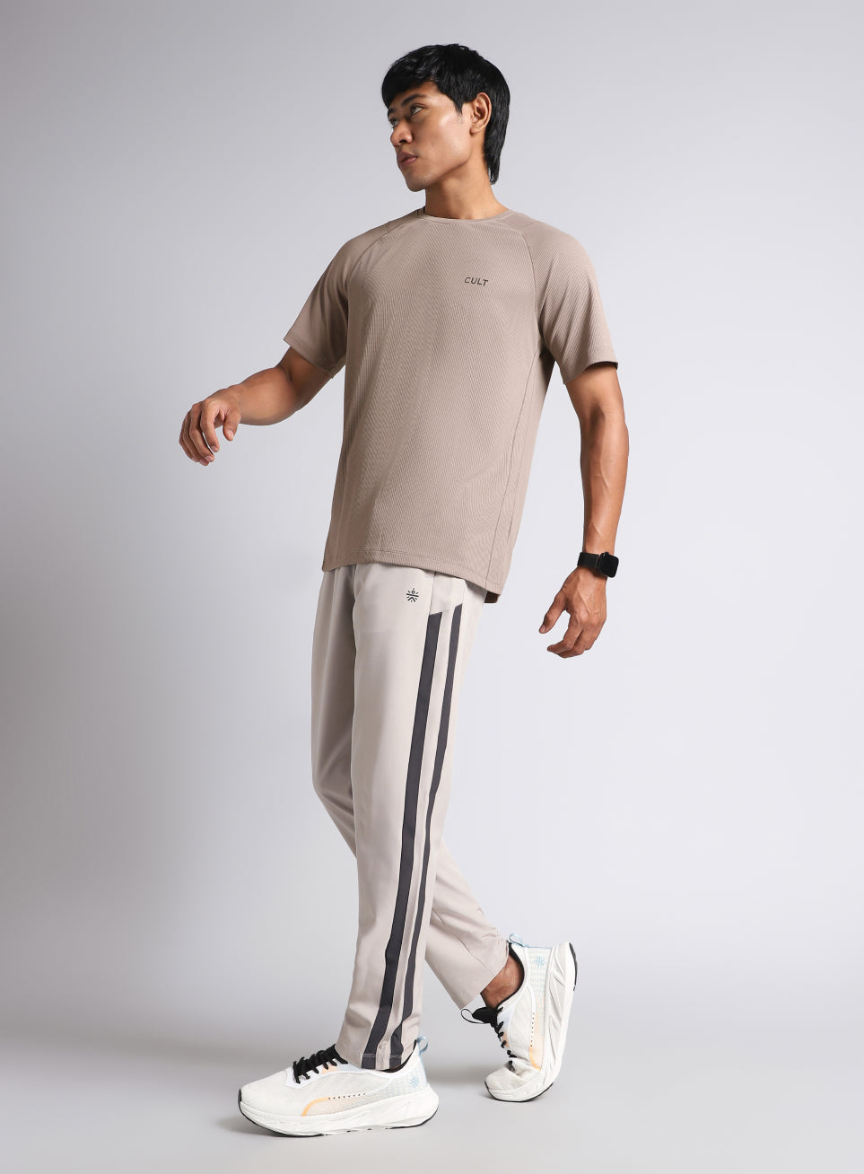 Men's Beige All Format Training T-shirt