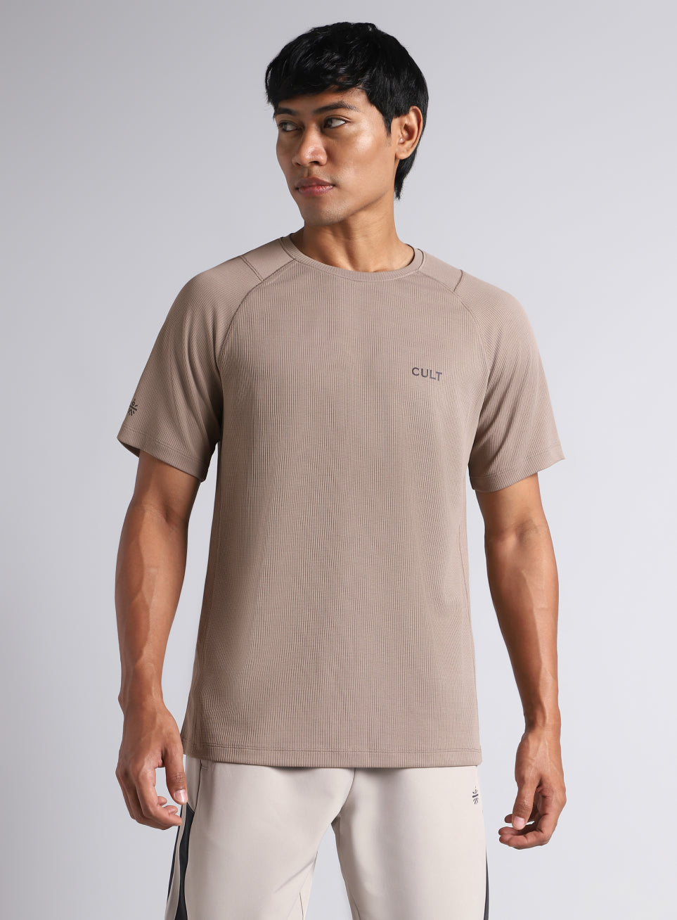 Men's Beige All Format Training T-shirt