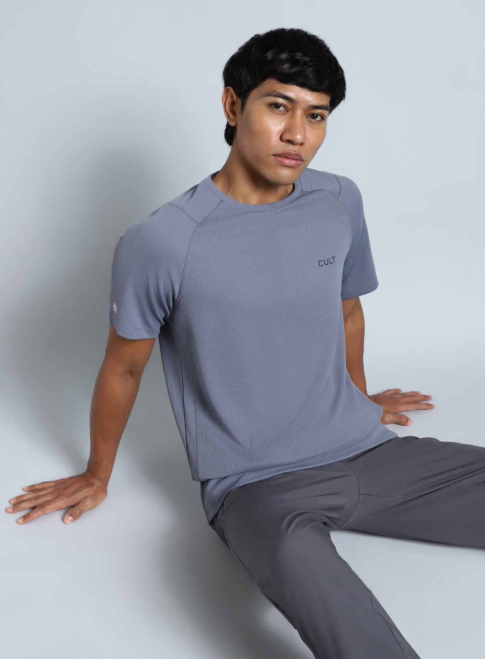 Men's Sky Blue All Format Training T-shirt