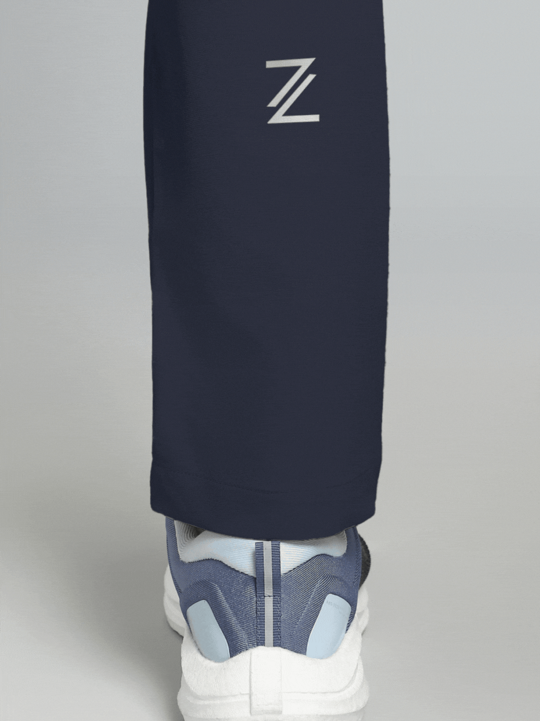 Men's Navy Pace Up Running Trackpants