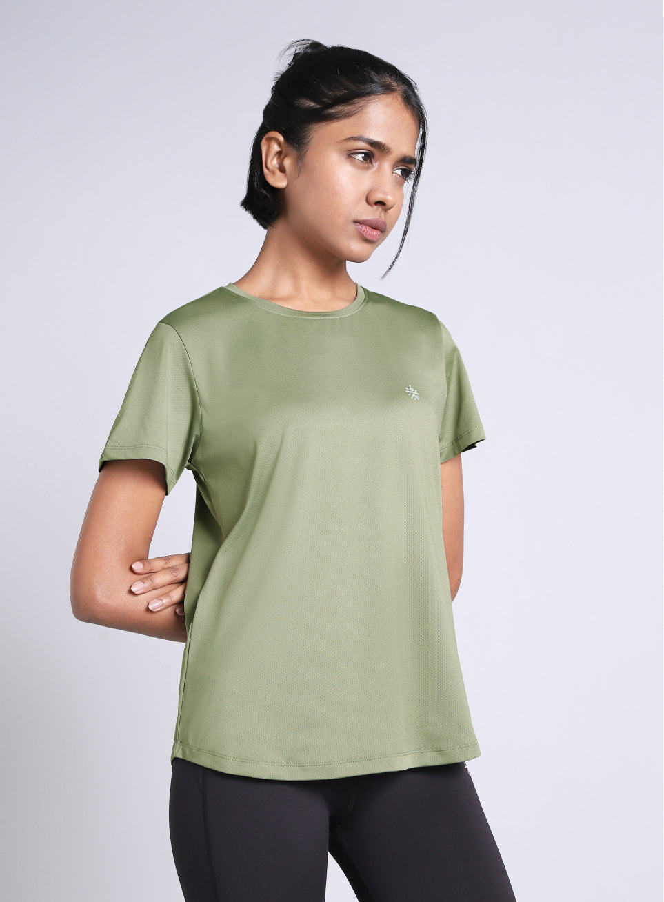 Women's Green Must Have Workout T-shirt