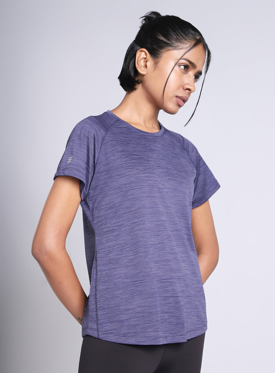Women's Blue Training Elevate Sculpt T-shirt