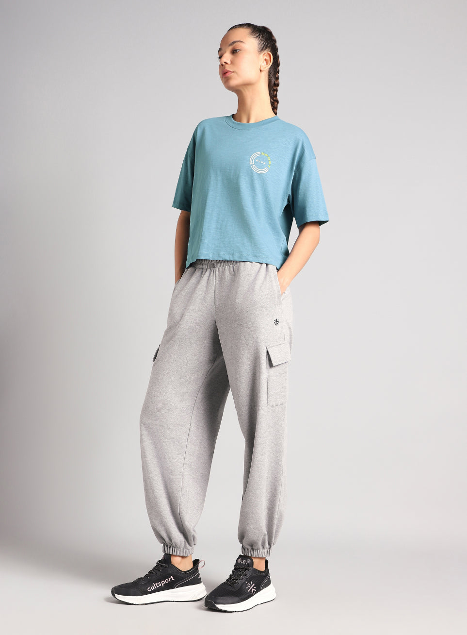 Women's Blue Sports Club T-shirt