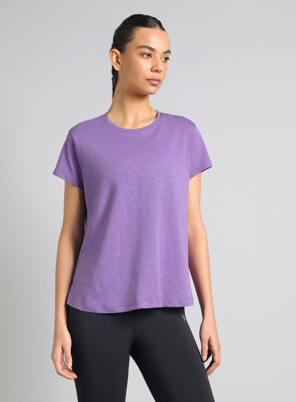 Women's Purple Yoga Flow Top