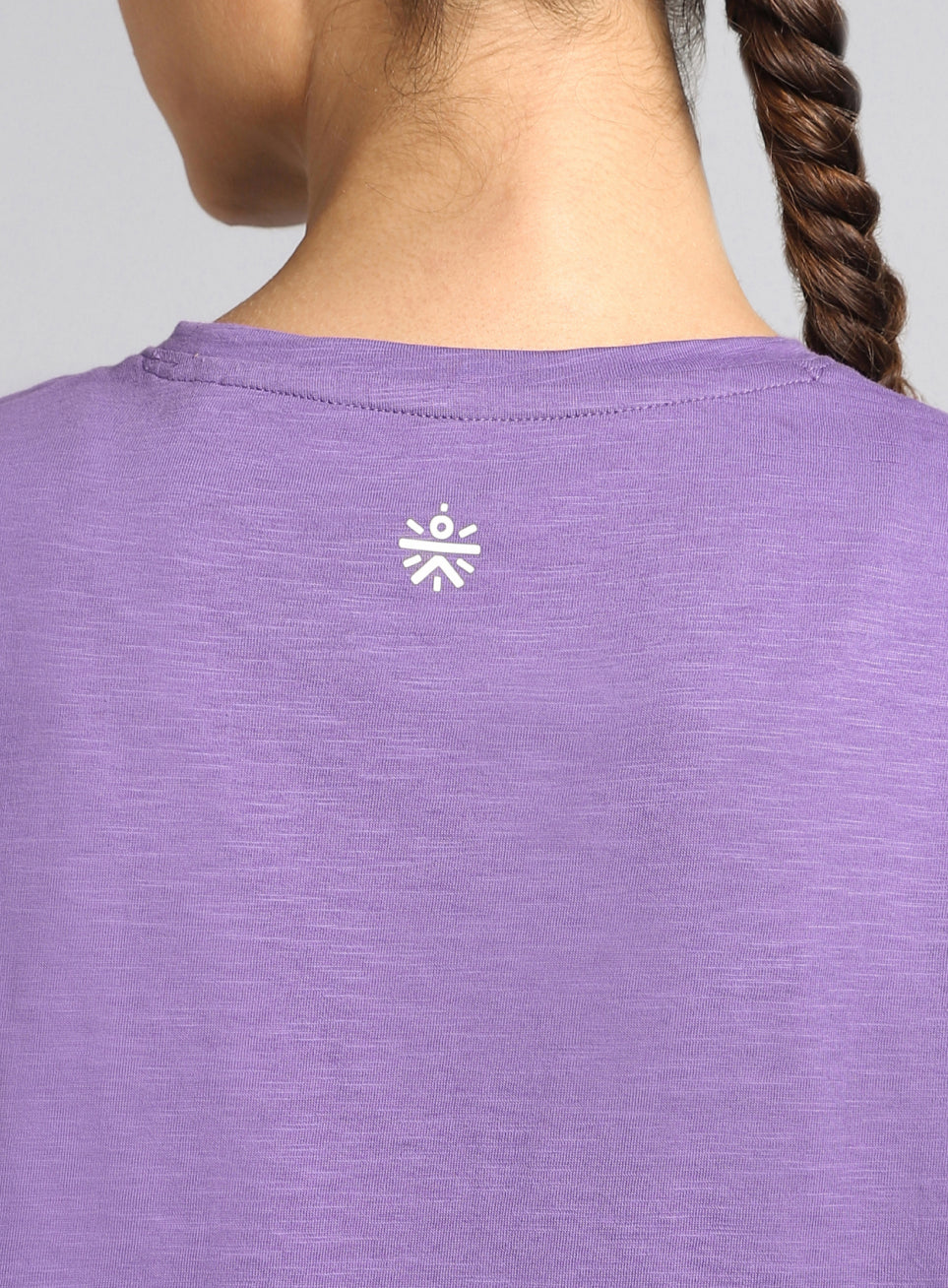 Women's Purple Yoga Flow Top