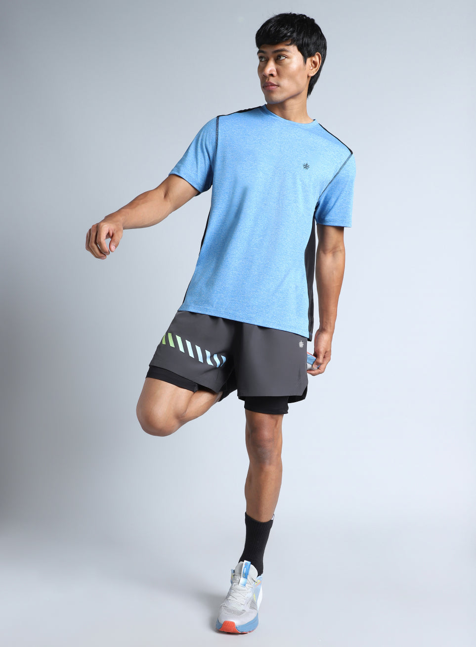 Men's Amp Up Blue Comfortech T-shirt