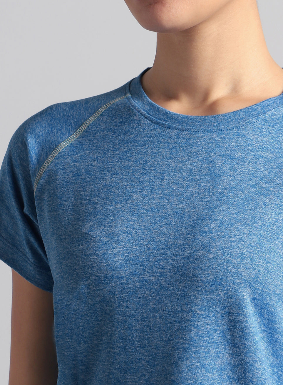 Women's Muscle Flex Blue COMFORtech™ T-shirt