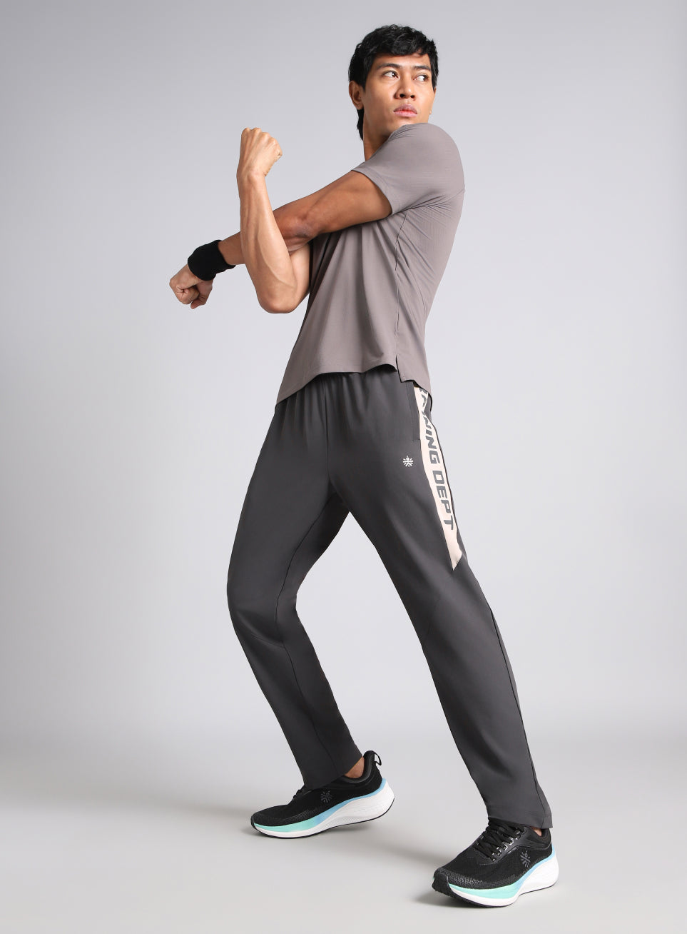 Men's Dark Grey Training Department Trackpants
