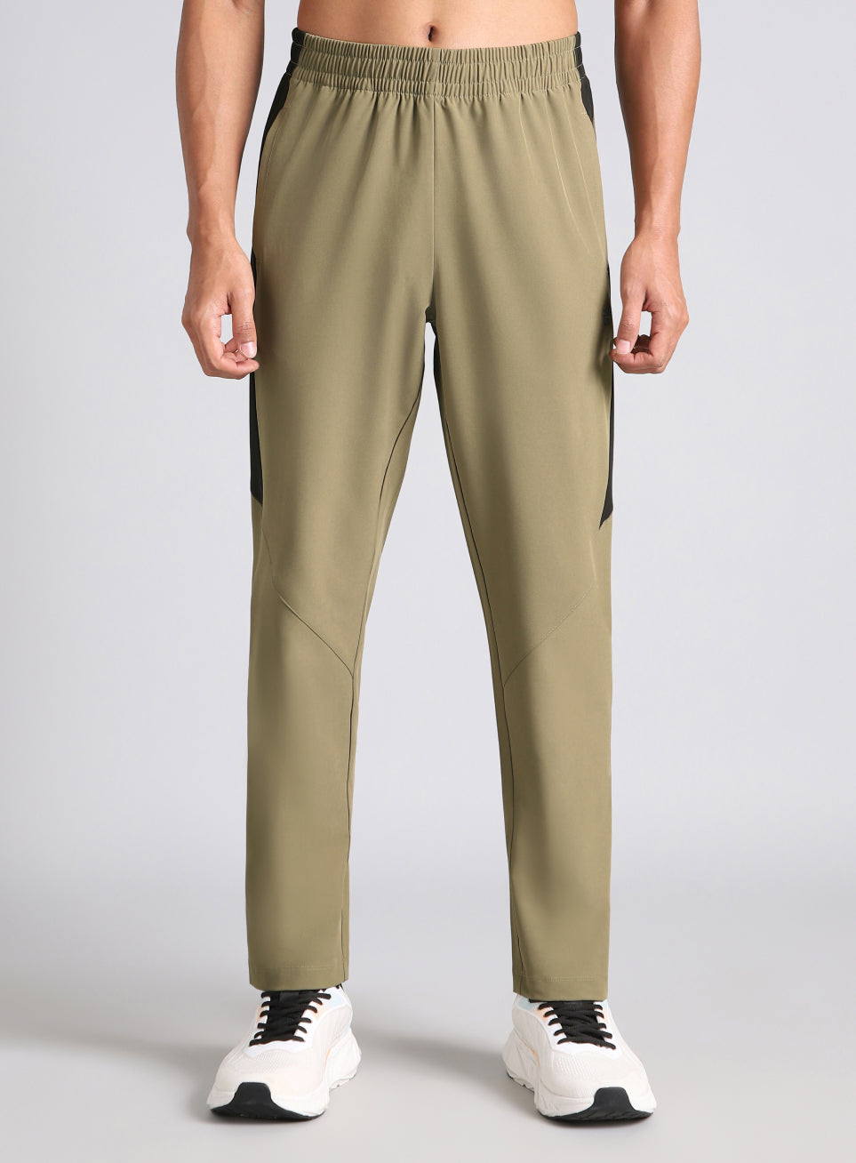 Men's Beige Training Department Trackpants
