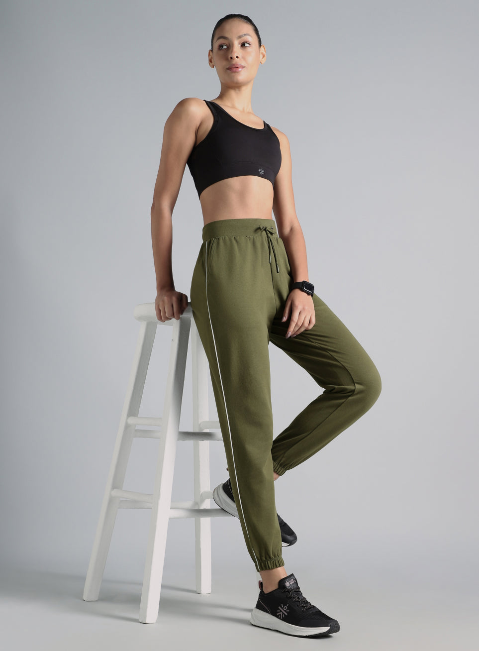 Women's Olive Anyday Anywhere Joggers
