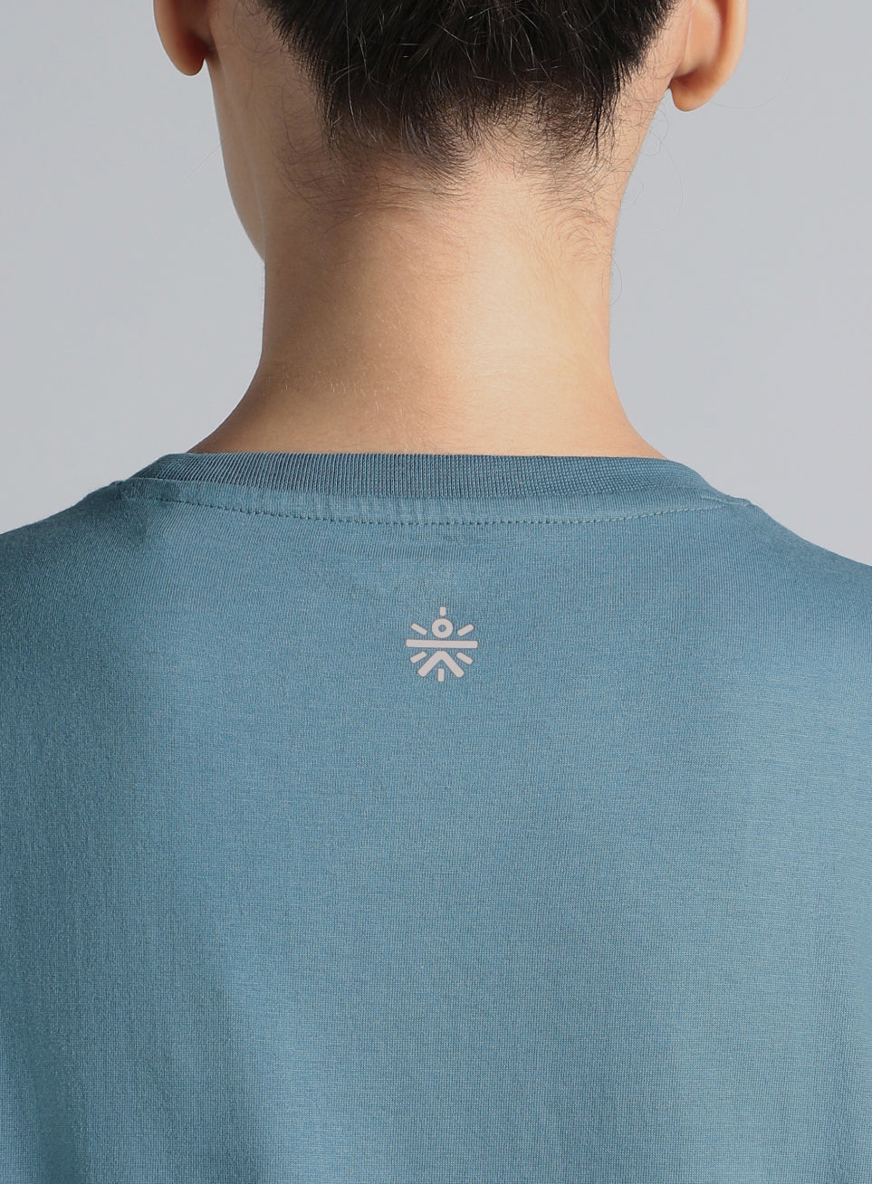 Women's Blue You Got This Puff Print Peach Oversized T-shirt