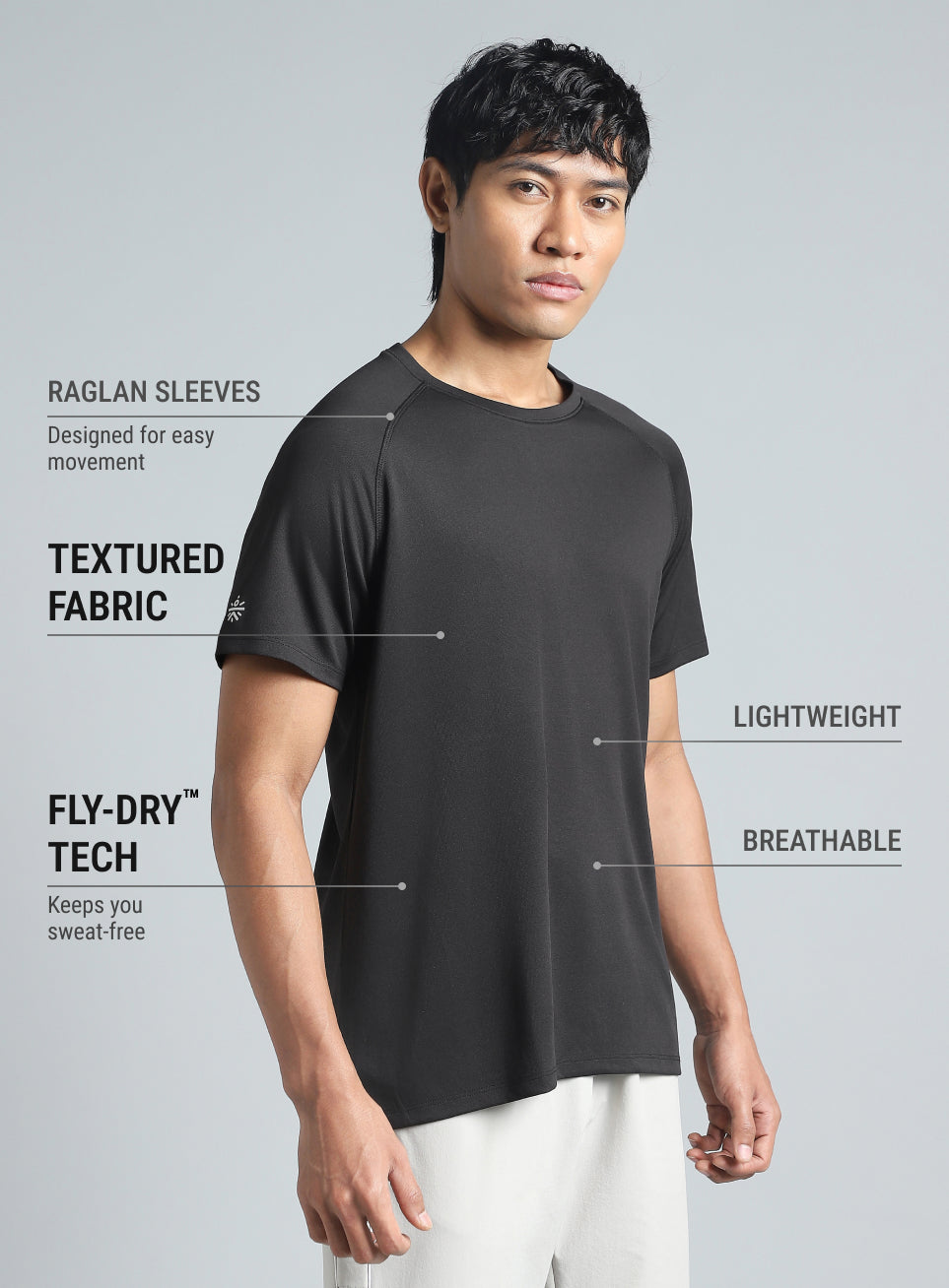 Men's Black Speed Up T-shirt