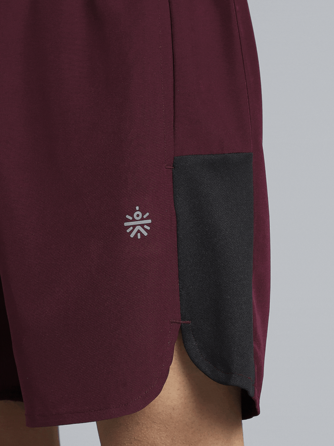 Men's Wine Pace Up Runner's Shorts