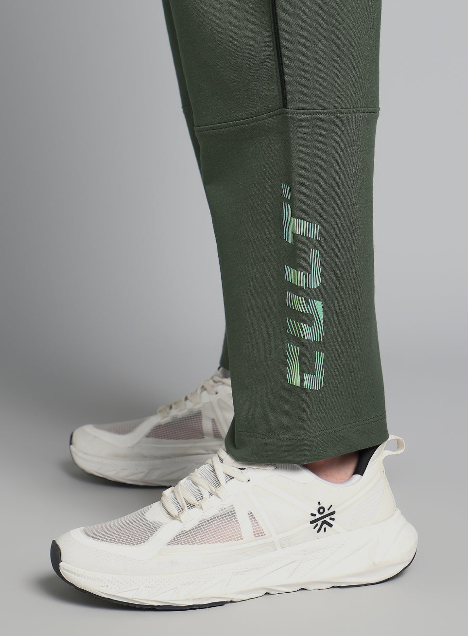 Men's Olive Dance Brand Carrier Trackpants