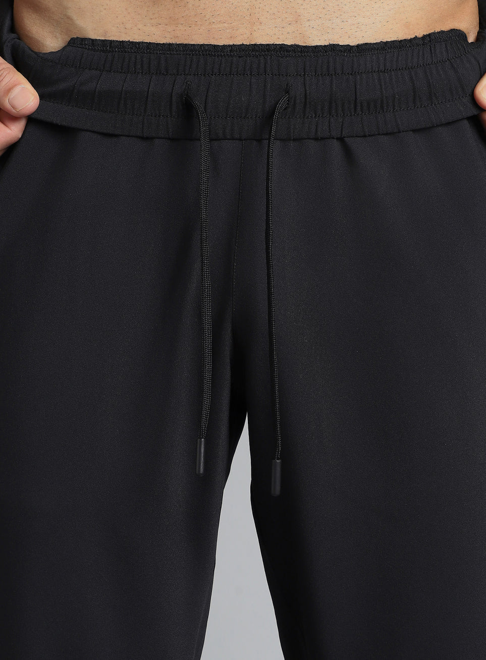 Men's Black Pacer Running Trackpants