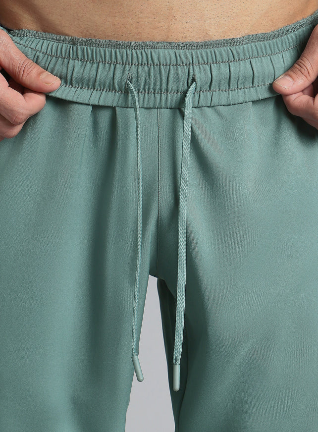 Men's Green Pacer Running Trackpants