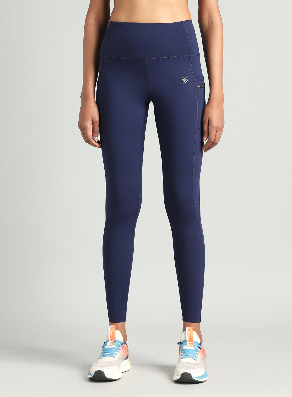 Women's Blue Run Beyond COMFlex Tights