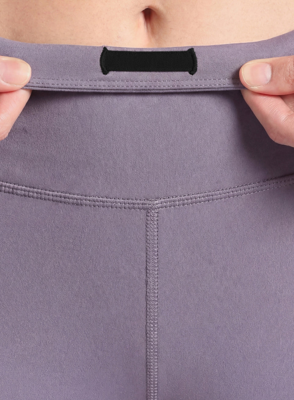 Women's Purple Everyday Run Cropped Length COMFlex Tights