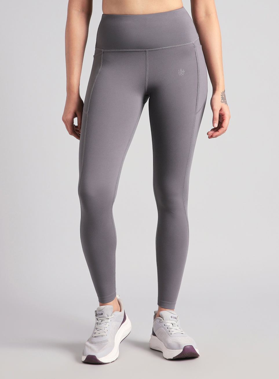 Women's Grey Pace Pro COMFlex Tights