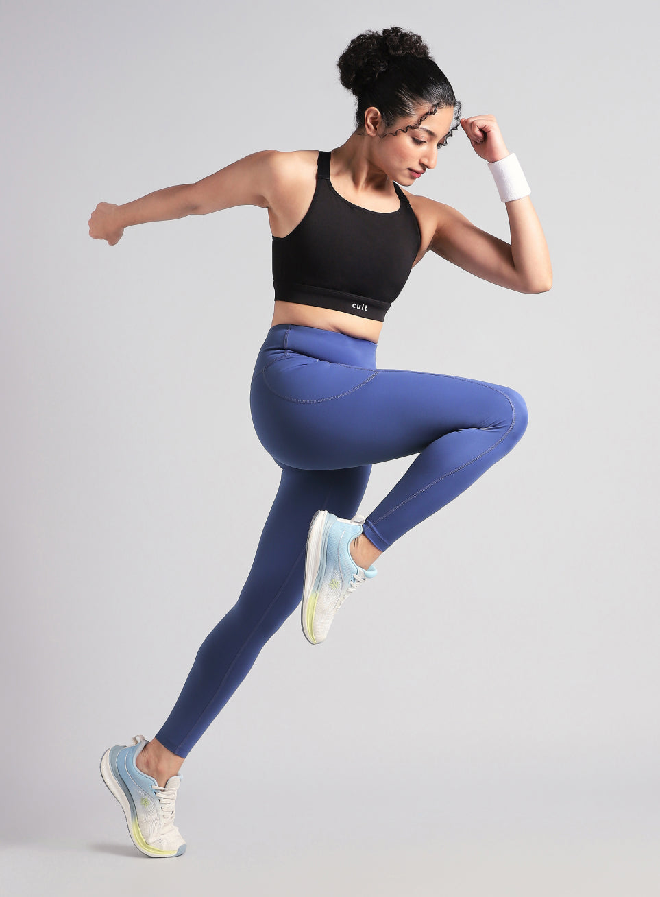 Women's Blue Pace Pro COMFlex Tights