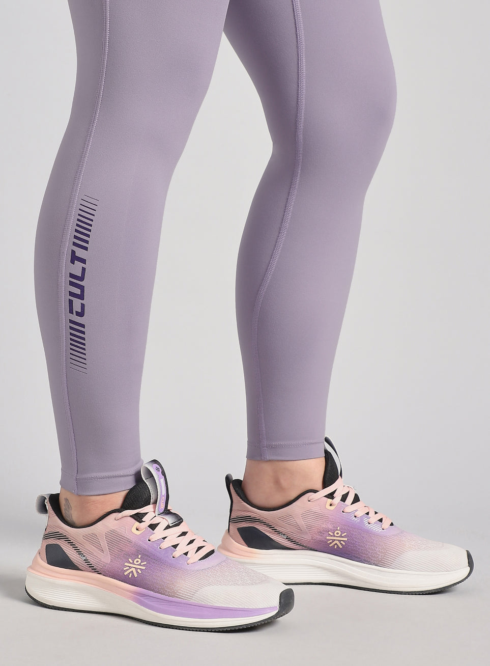 Women's Purple The Run Project COMFlex Tights