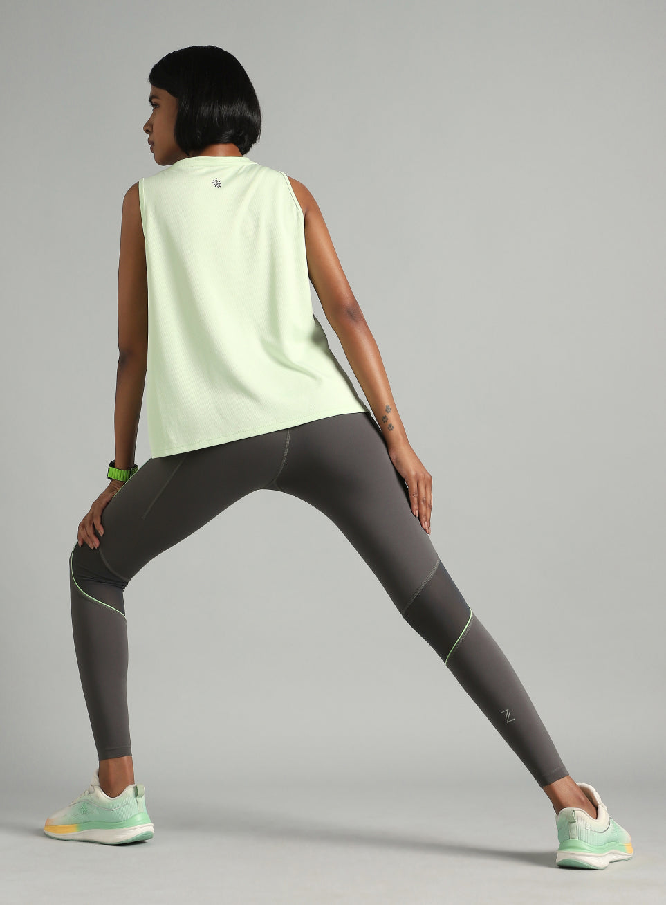 Women's Grey Run All Day COMFlex Tights