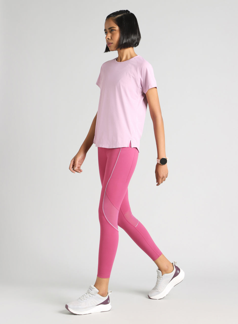 Women's Pink Run All Day COMFlex Tights