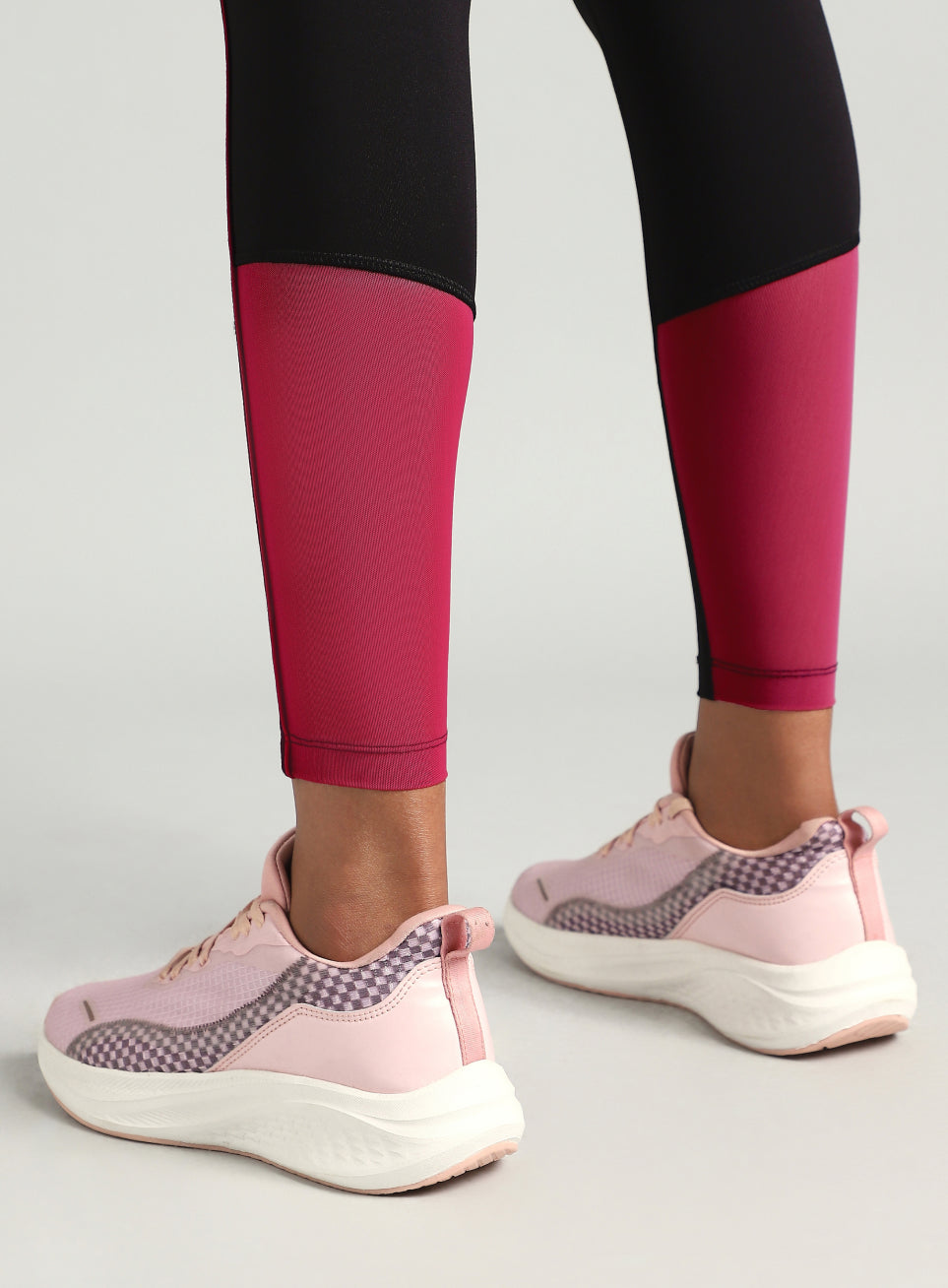 Women's Black Pace Up Running COMFlex Tights