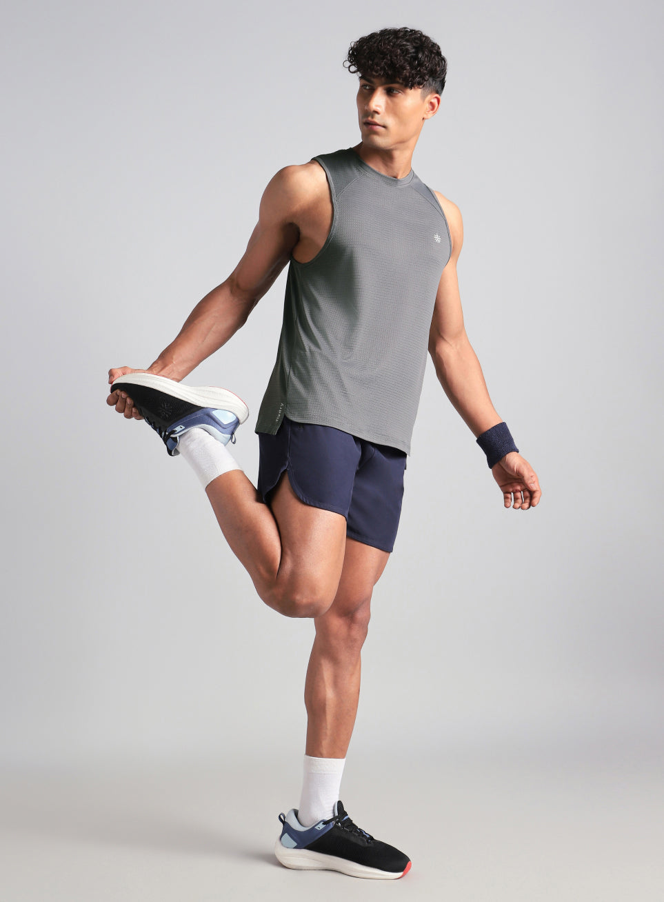 Men's Dark Grey Everyday Runner's Tank