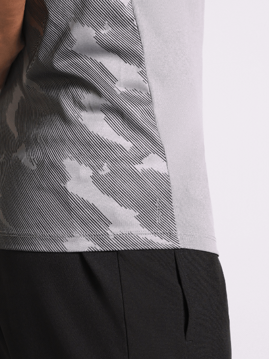 Men's Grey Urban Camo Motion Forward Running Tank