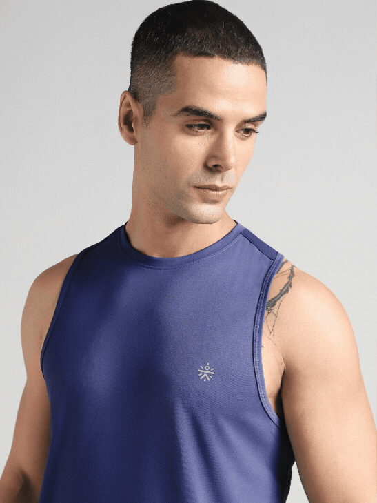 Men's Navy Urban Camo Motion Forward Running Tank