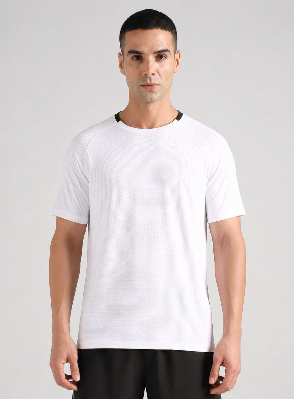 Men's Off White Ultra Runner's Technical Knit T-shirt
