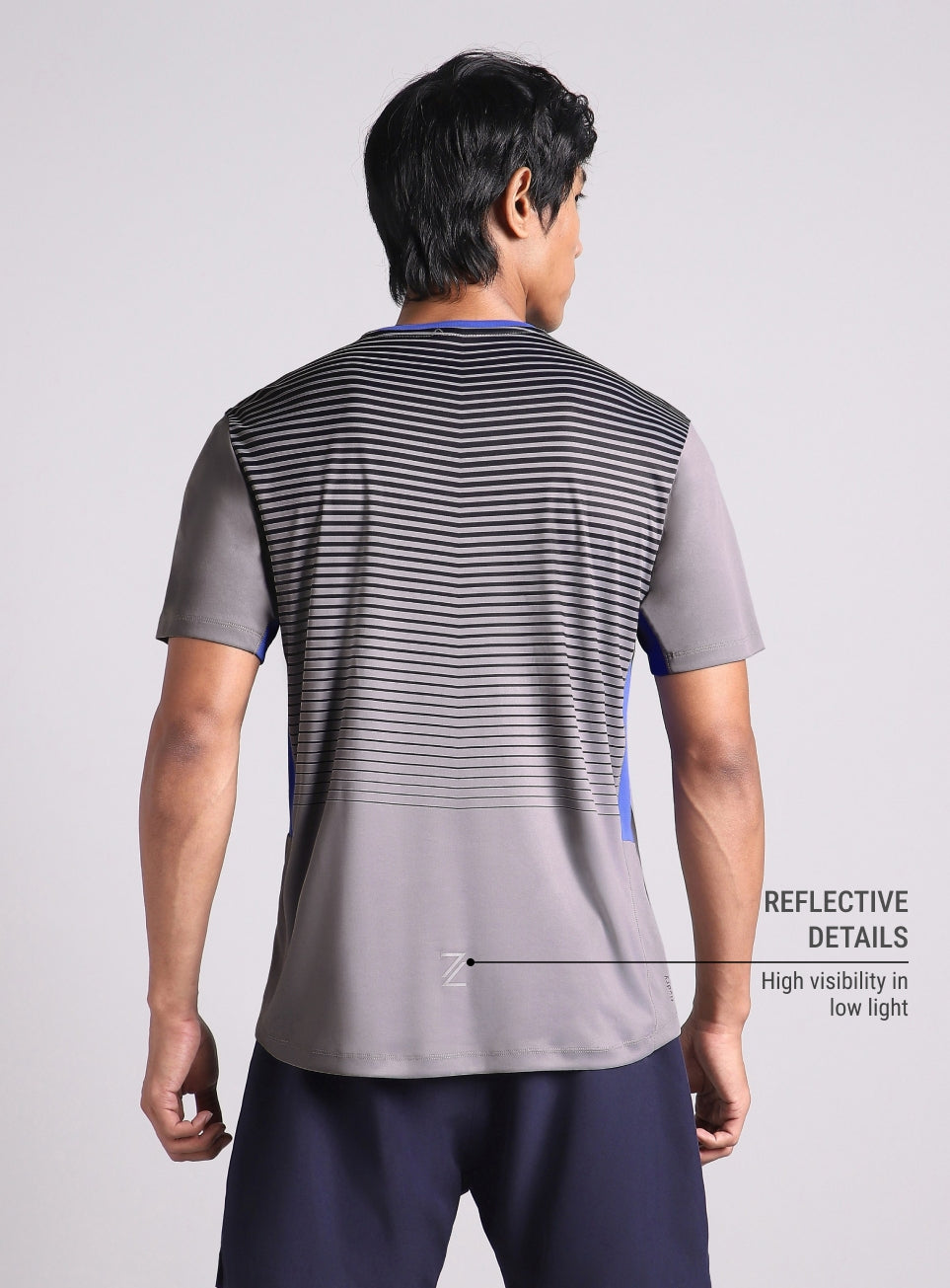 Men's Runner's Grey Flex Tee