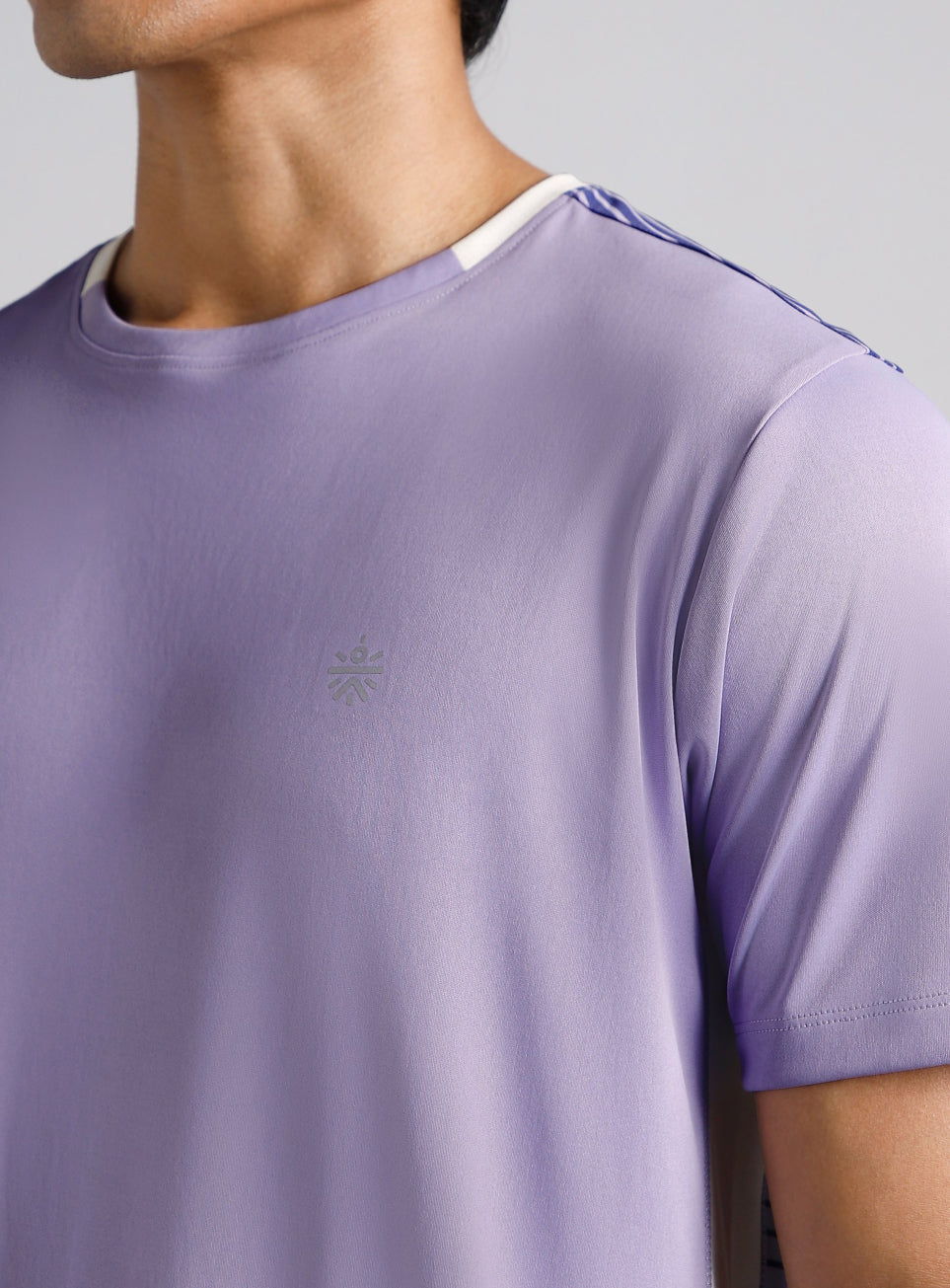 Men's Runner's Purple Flex Tee