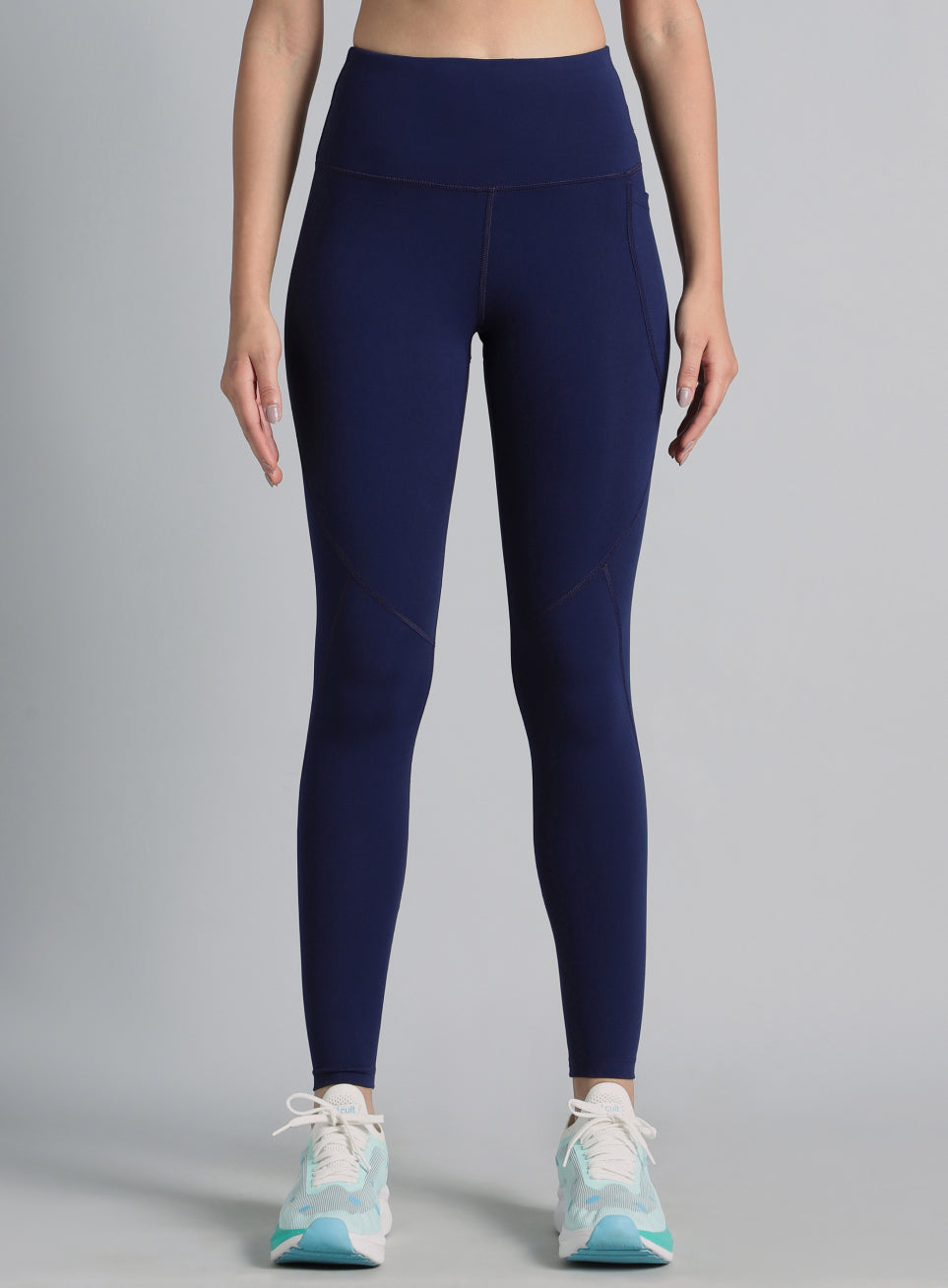 Women's Blue Dance Flow Tights