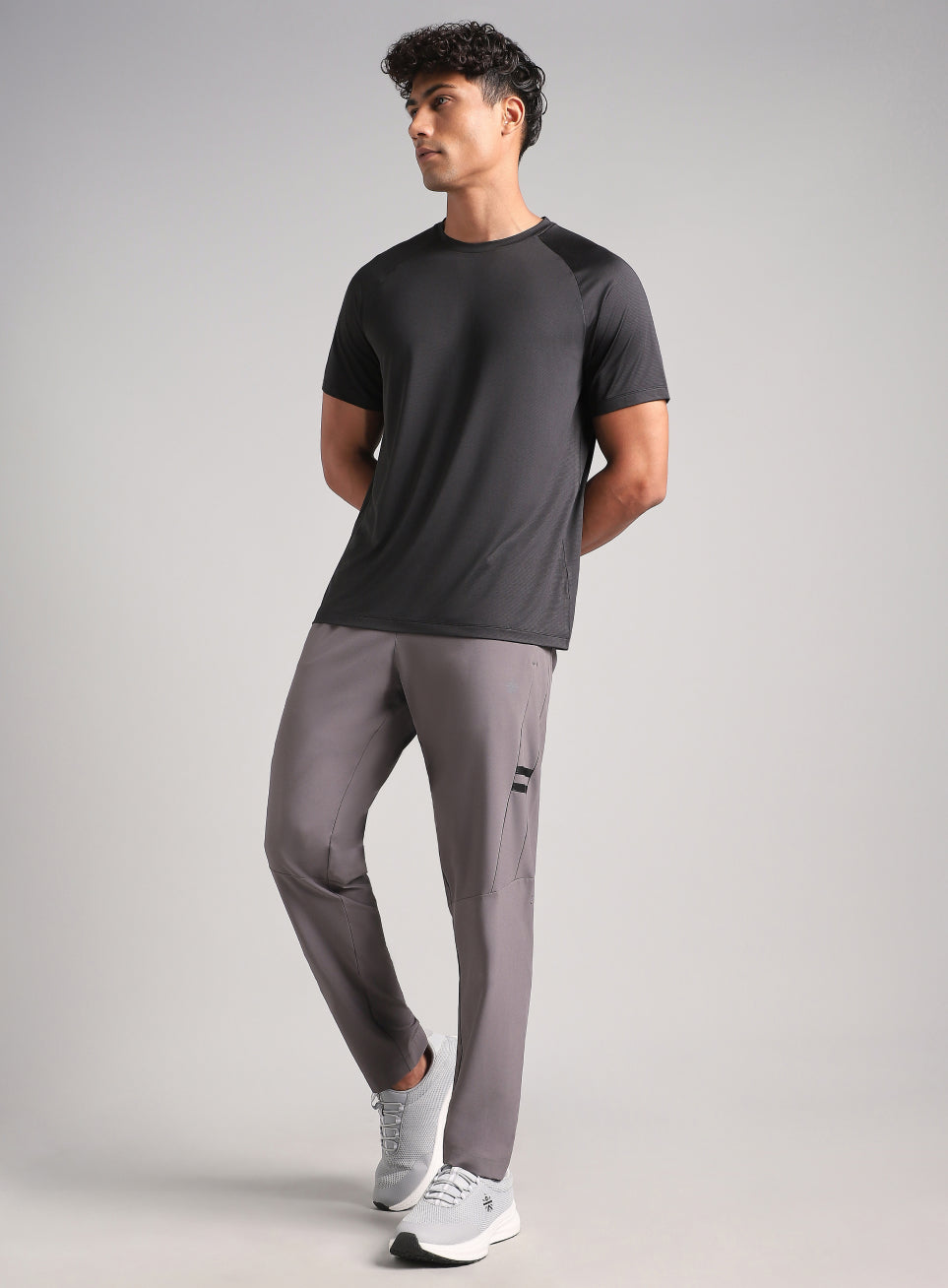 Men's Black Run Forward T-Shirt