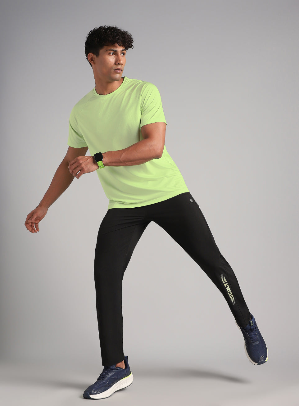 Men's Lime Run Forward T-Shirt