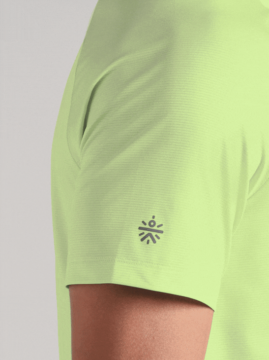 Men's Lime Run Forward T-Shirt